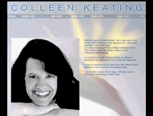 Tablet Screenshot of colleenkeating.com